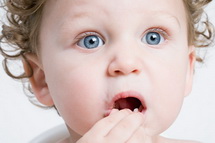 Child with toothache